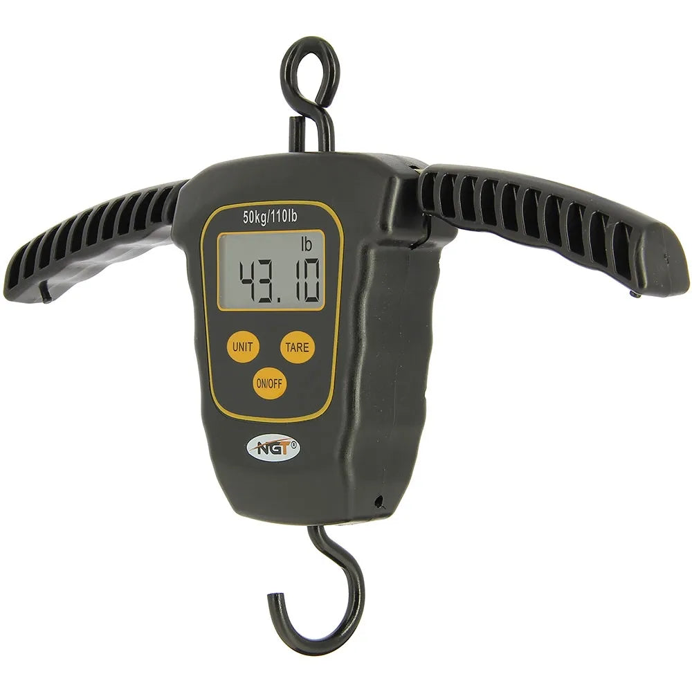 NGT Dynamic Digital Scales 50kg / 110lb w/ Folding Handles