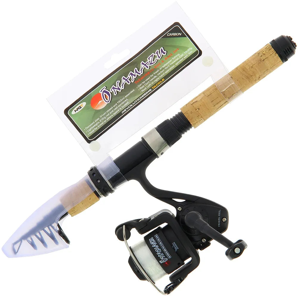 NGT Onamazu® 5ft Telescopic Combo Carbon Fishing Rod