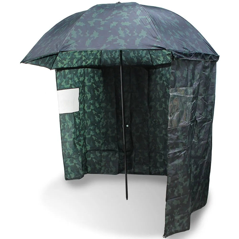 NGT Umbrella - 45" Camo w/ Sides & Tilt