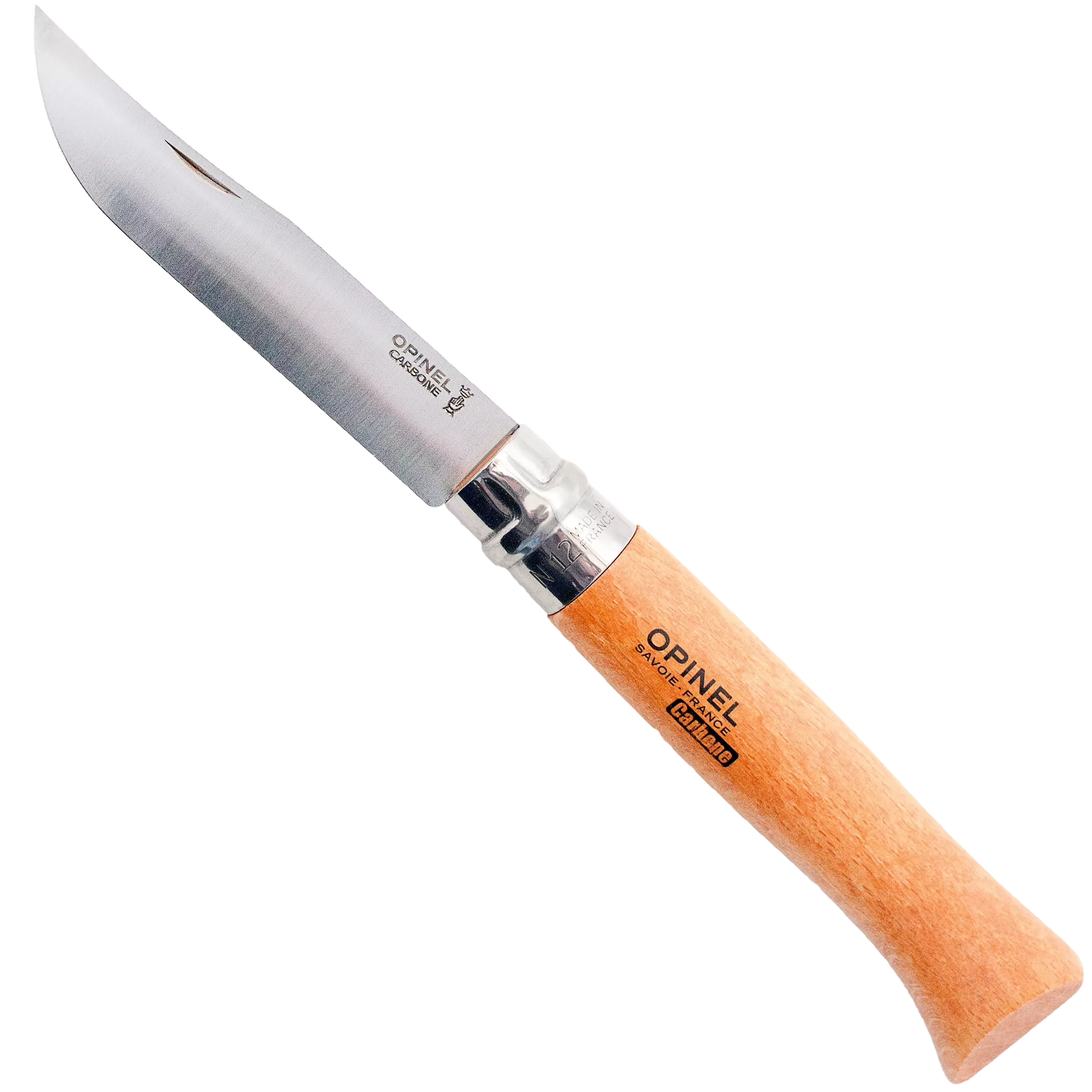 Opinel No.12 Carbon Steel Folding & Locking Knife