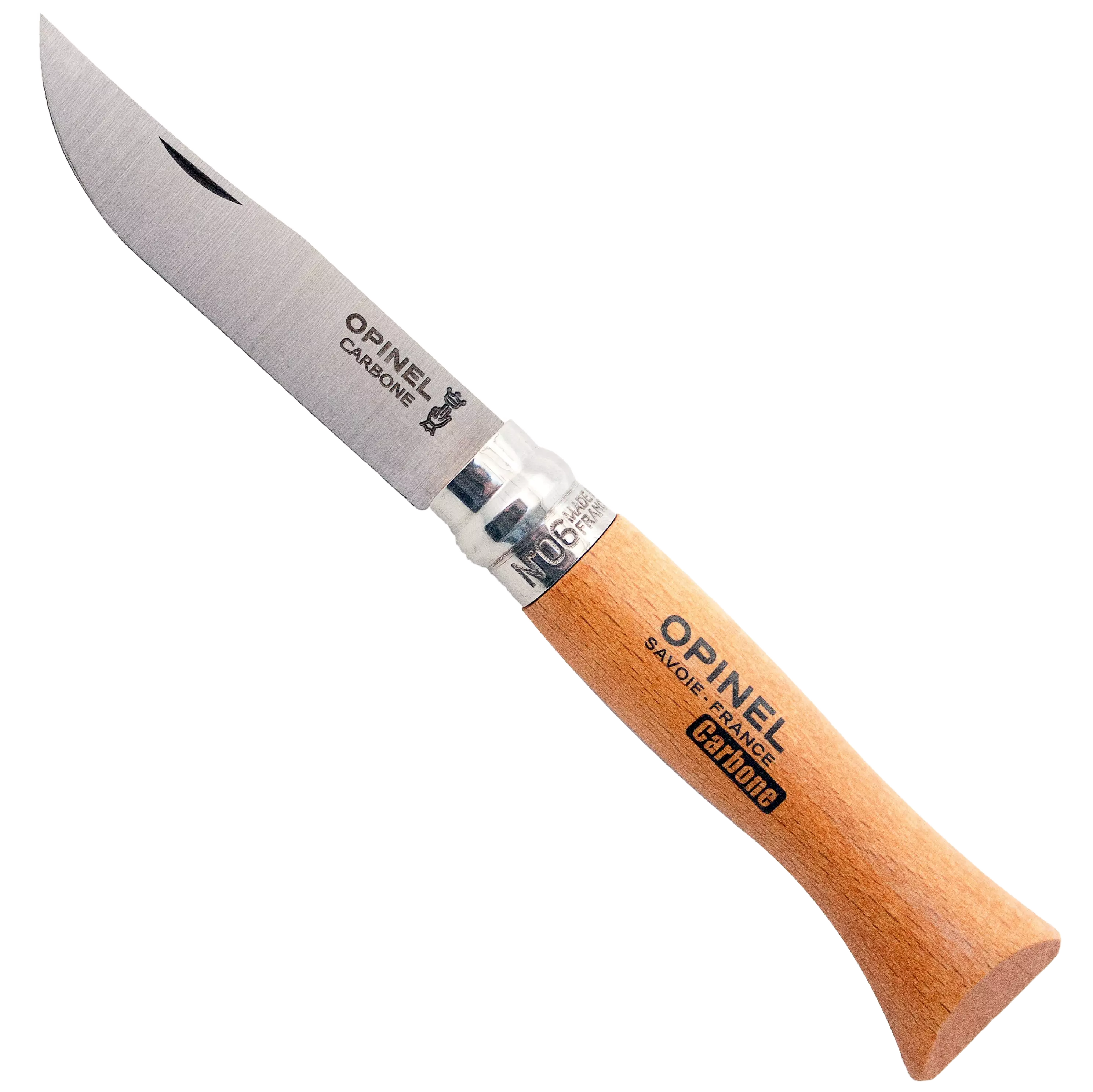 Opinel No.6 Carbon Steel Folding & Locking Knife