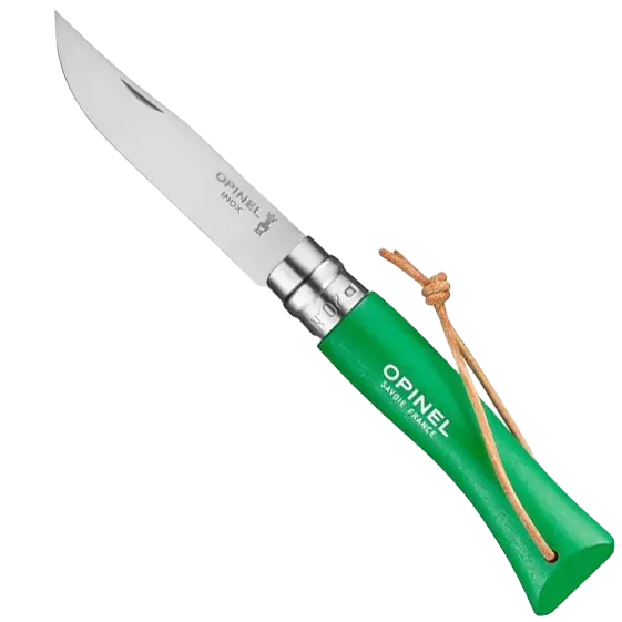 Opinel No.7 Stainless Steel Colorama Folding & Locking Knives