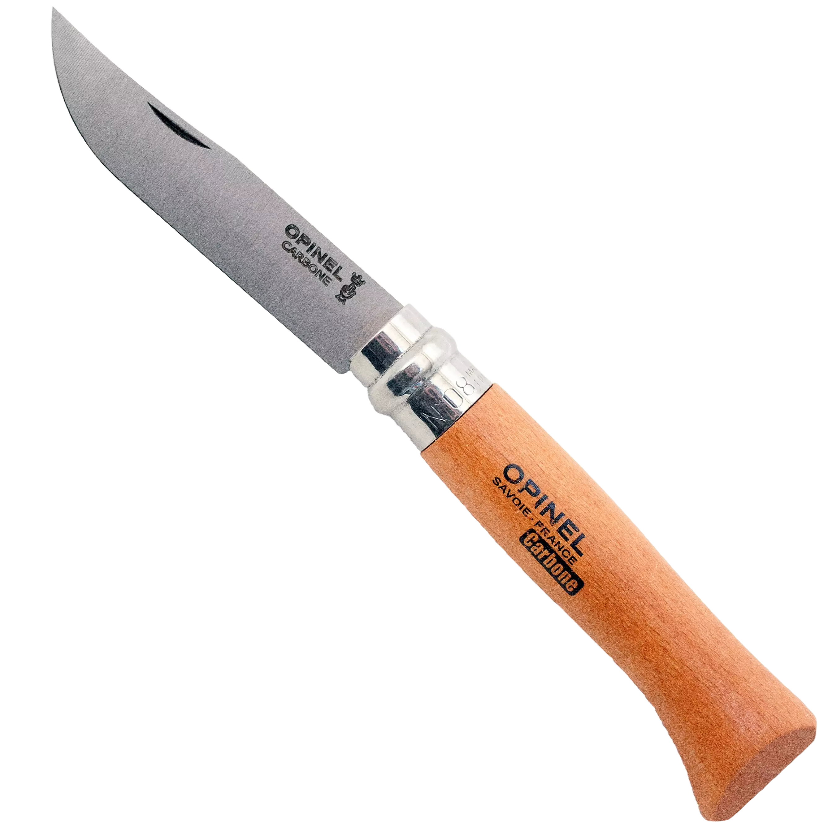 Opinel No.8 Carbon Steel Folding & Locking Knife