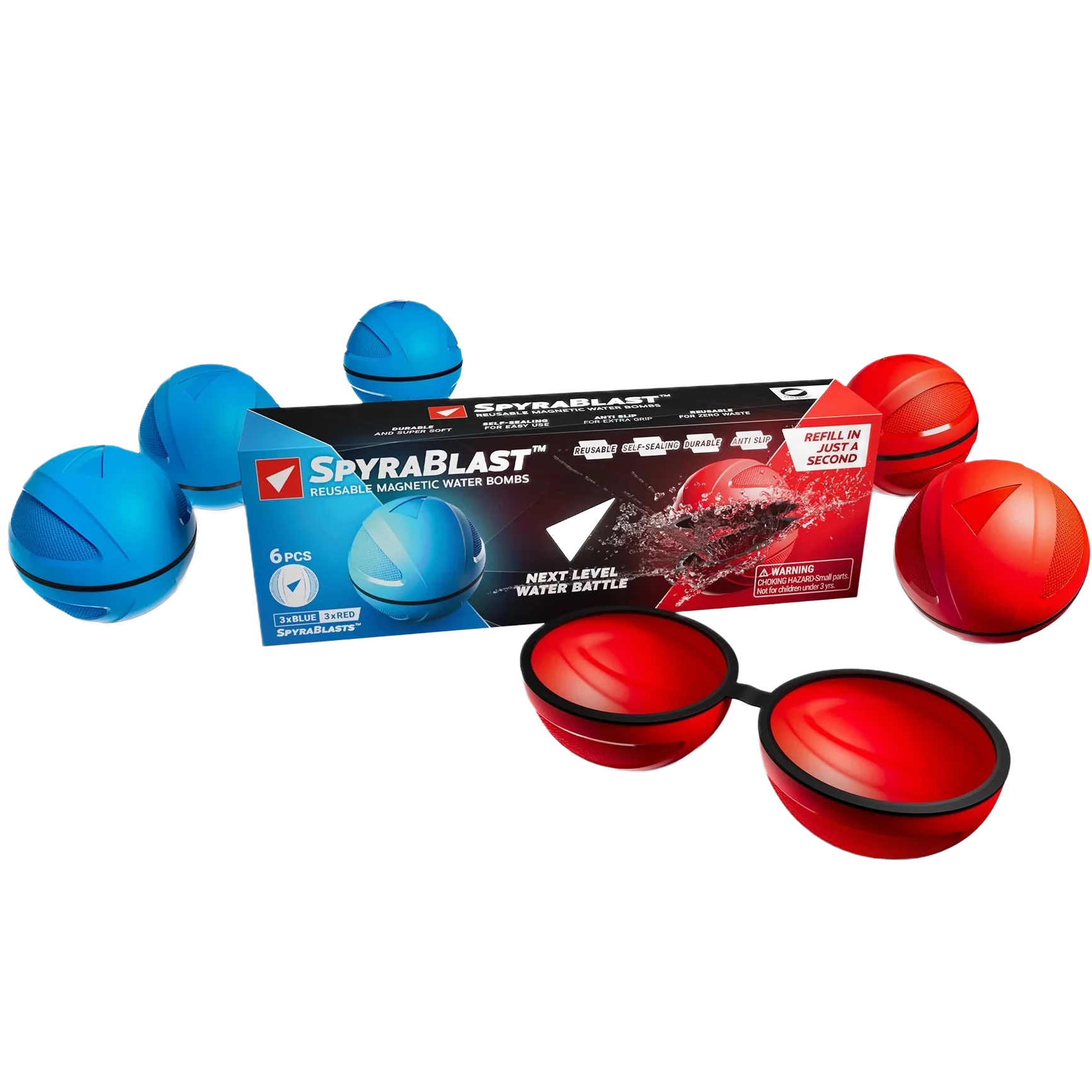 Spyra Blast™ Magnetic Water Bombs