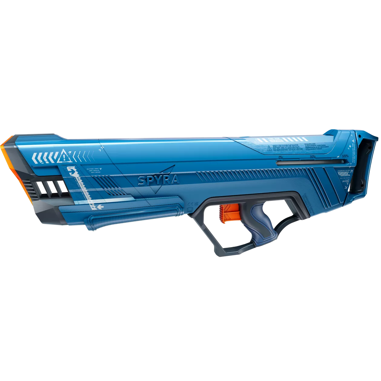 SpyraDash Blue Water Gun Left Side