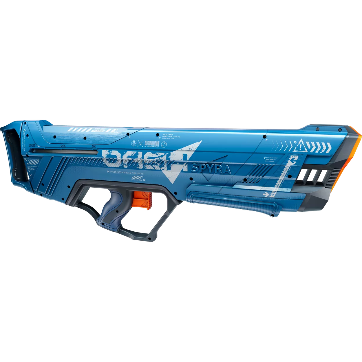 SpyraDash Blue Water Gun Side