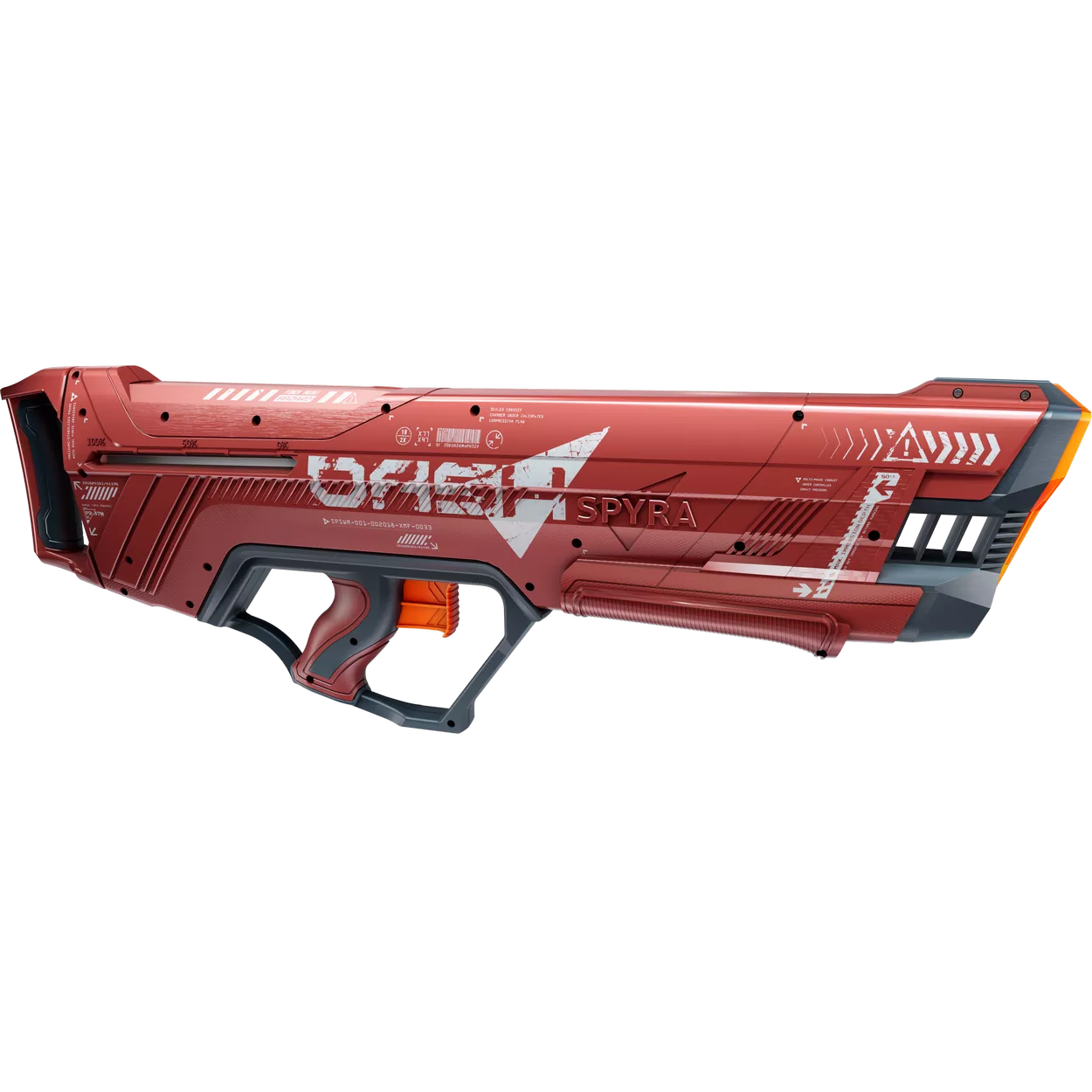 SpyraDash Water Gun Red Right Side