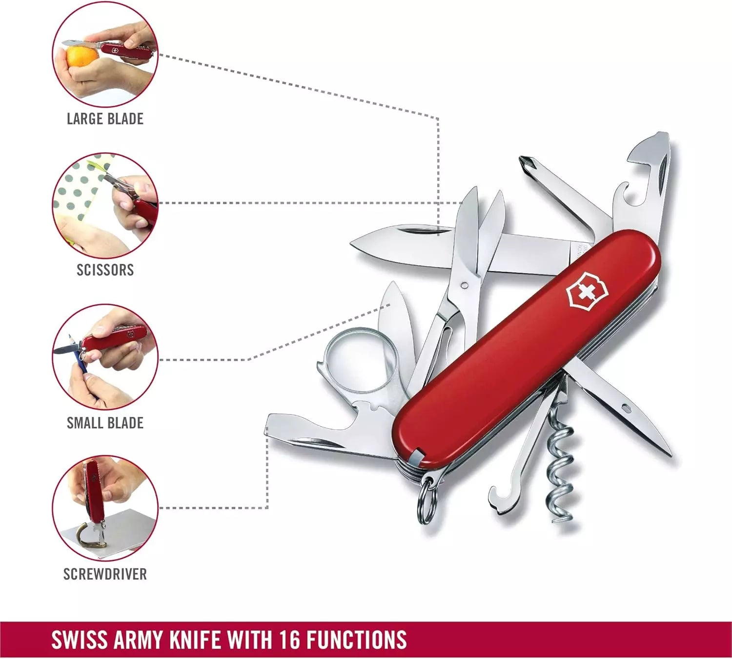 Victorinox Explorer | Swiss Army Knife 16-in-1