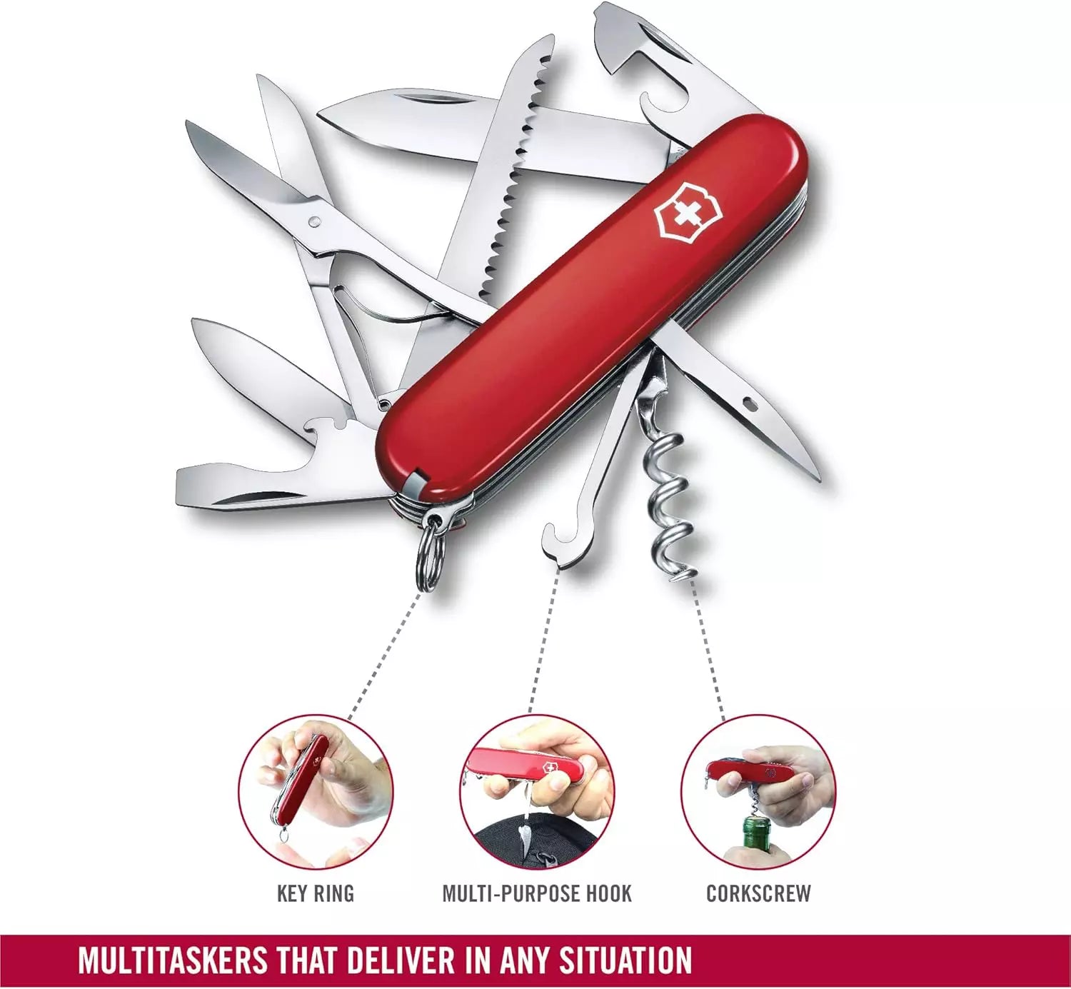 Victorinox Huntsman | Swiss Army Knife 15-in-1