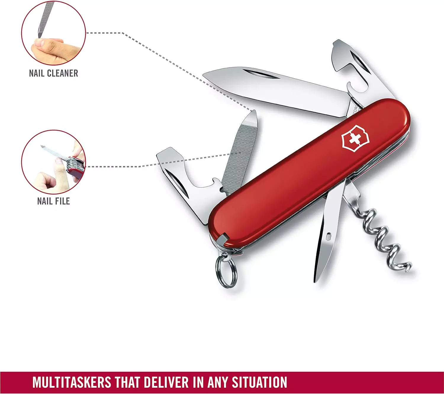 Victorinox Sportsman | Swiss Army Knife 13-in-1