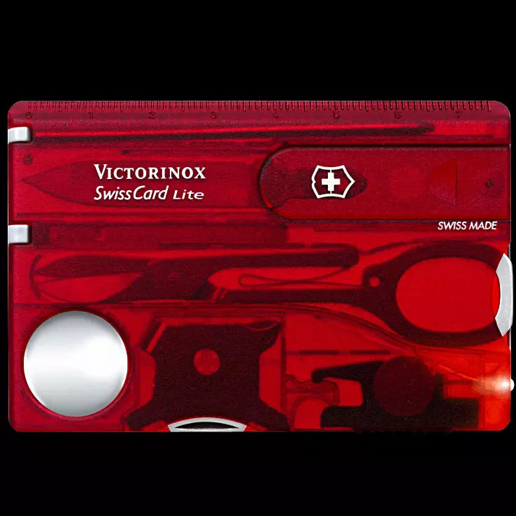 Victorinox Swiss Card Lite | Swiss Army Knife & LED Card 13-in-1