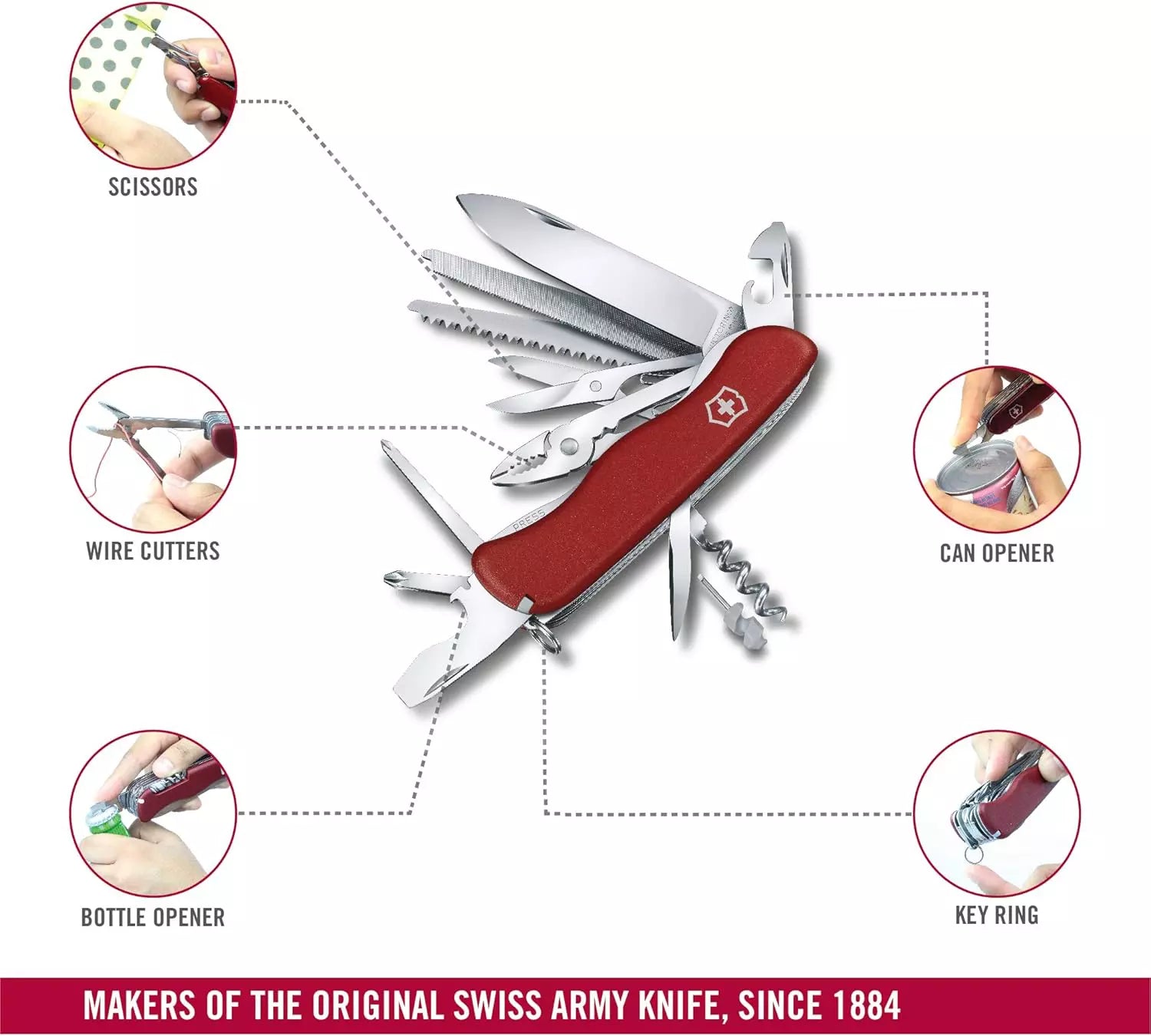 Victorinox Work Champ | Swiss Army Knife 21-in-1