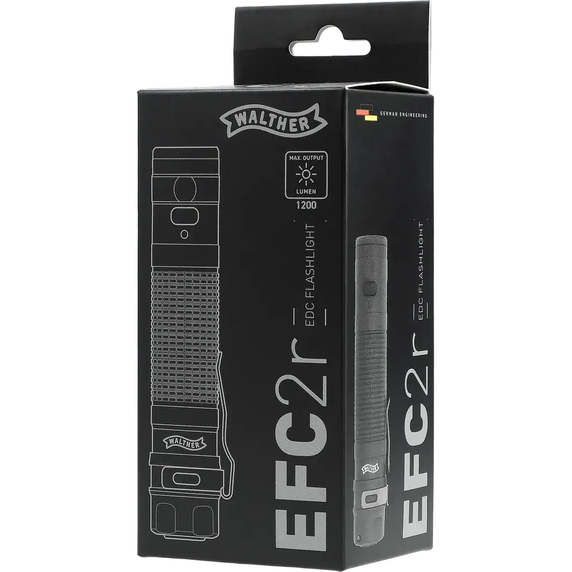 Walther LED Flashlight / Torch EFC2r | 3.7141