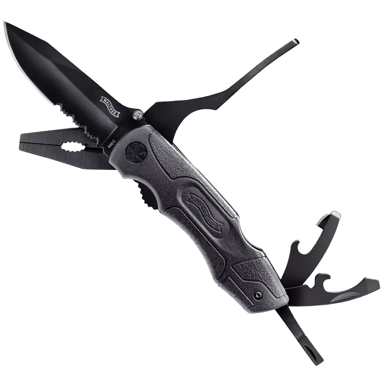 Walther MTK 2 Multi Tac Knife 2 / Multi-Tool | 18-in-1 | 5.0788