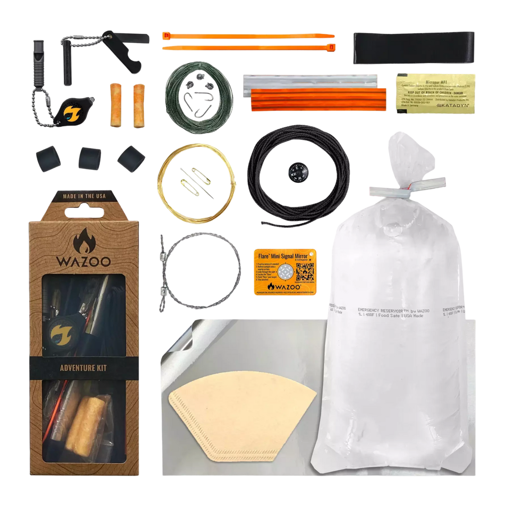 Wazoo Object Wazoo Adventure Kit | Survival Essentials for Any Journey