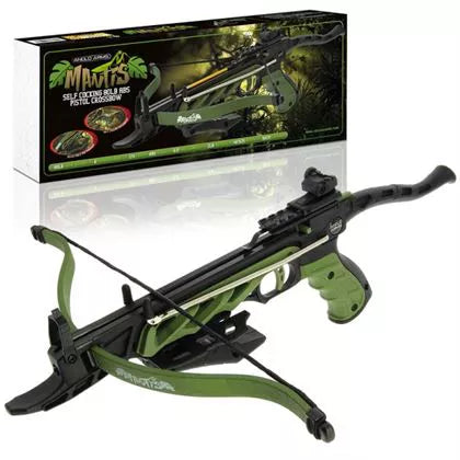 Anglo Arms Mantis 80lb pistol crossbow in green with retail box