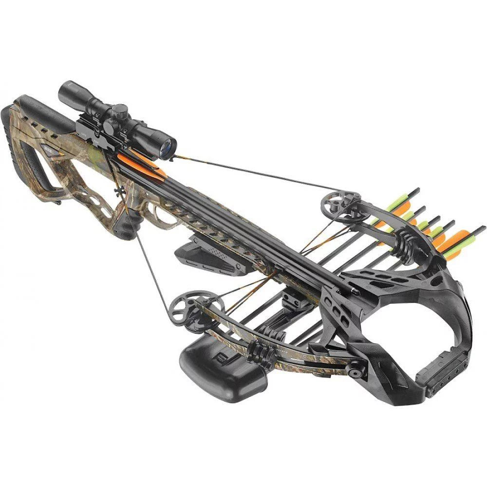 EK Archery Guillotine X+ 185lb camo compound crossbow