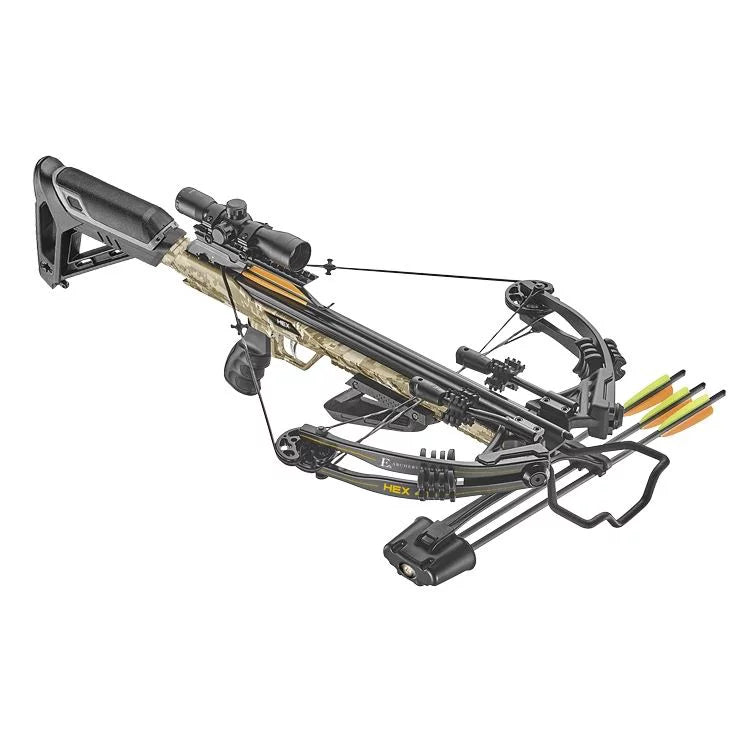 EK Archery HEX 400 210lb camo compound crossbow